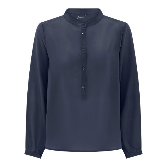 FRAU - NAVY BLAZER MADRID SILK CREPE