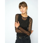 MOS MOSH - BLACK MMLORETTA MONO MESH BLOU