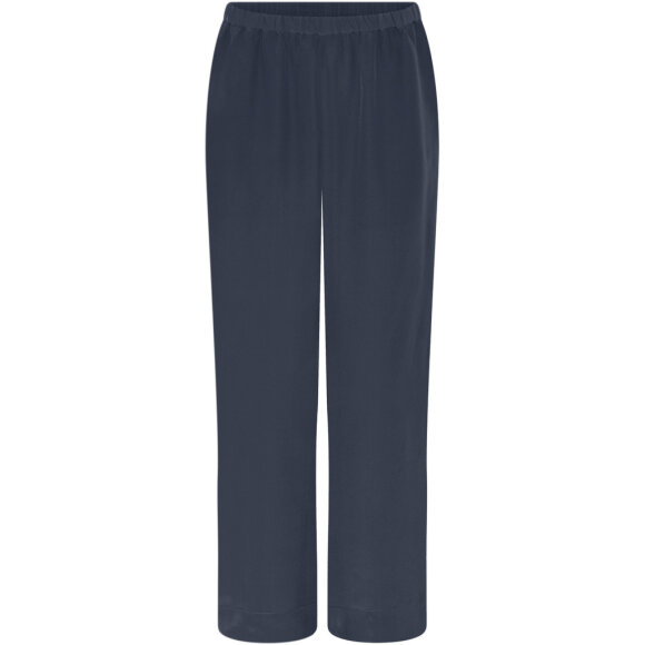FRAU - NAVY BLAZER MELBOURNE SILK PAN