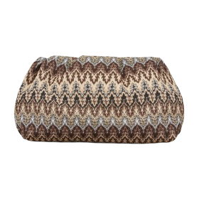 BECKSÖNDERGAARD - SAND/BROWN PALA MAXI CLUTCH BA
