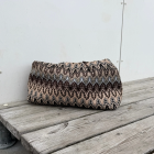 BECKSÖNDERGAARD - SAND/BROWN PALA MAXI CLUTCH BA