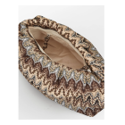 BECKSÖNDERGAARD - SAND/BROWN PALA MAXI CLUTCH BA