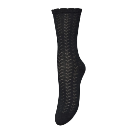 BECKSÖNDERGAARD - BLACK LEOFA COTTA SOCK