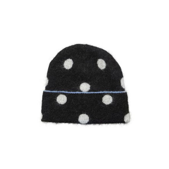 BECKSÖNDERGAARD - BLACK DOTIA BEANIE