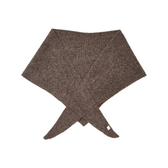 BECKSÖNDERGAARD - HOT FUDGE BROWN ALPACA-WOOL TR BECKSÖNDERGAARD - HOT FUDGE BROWN ALPACA-WOOL TR