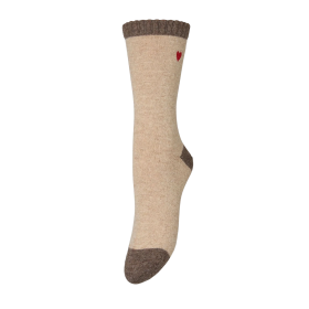 BECKSÖNDERGAARD - PINE BARK HEARTY WOLA SOCK
