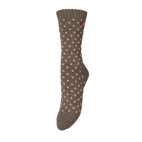 BECKSÖNDERGAARD - HOT FUDGE BROWN DOTTED WOLA SO