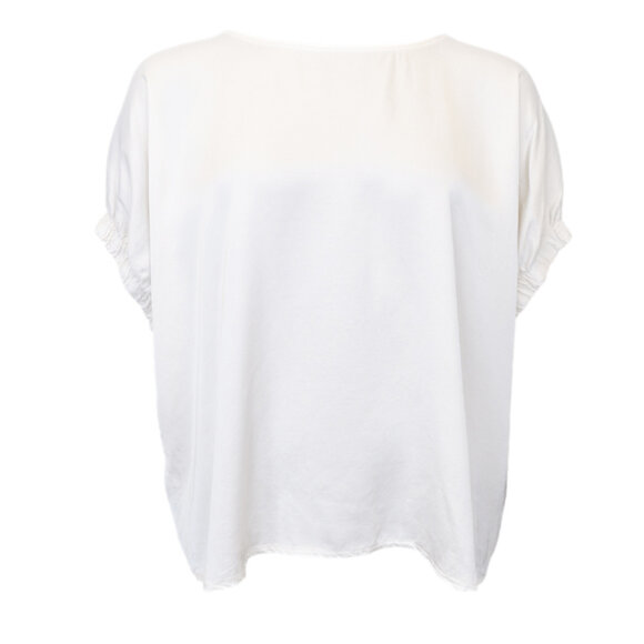 BLACK COLOUR - OFF WHITE BCMABEL BLOUSE