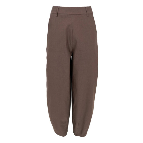 BLACK COLOUR - ESPRESSO BCBEVERLY BARREL PANT