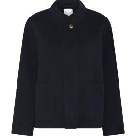 FRAU - DARK NAVY CHICAGO PURE WOOL