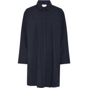 FRAU - DARK NAVY LYON LIGHT WOOL SHIR