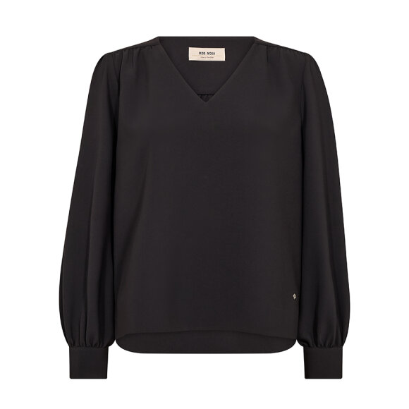 MOS MOSH - BLACK MMKYLIE MILEY BLOUSE