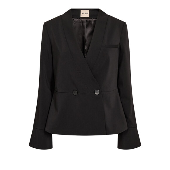 MOS MOSH - BLACK MMARIE NELLIE BLAZER MOS MOSH - BLACK MMARIE NELLIE BLAZER