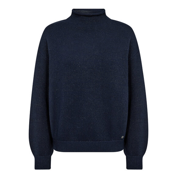 MOS MOSH - NAVY BLAZER MMBINE FINE LUX HI MOS MOSH - NAVY BLAZER MMBINE FINE LUX HI