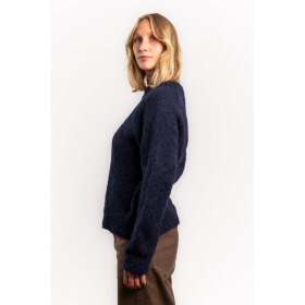 COFFEE BEANIES - NAVY IDA STRIK SWEATER