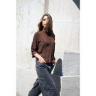 LOLLYS LAUNDRY - DARK MOCCA BONOLL SHIRT SS