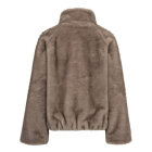 MOS MOSH - GRAY SAND MMHILDA FAUX FUR JAC
