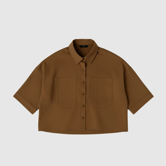 WITHBLACK - DARK CAMEL WBLMADISON SS SHIRT WITHBLACK - DARK CAMEL WBLMADISON SS SHIRT
