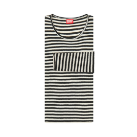 NØRGAARD PÅ STRØGET - BLACK/ECRU STRIPE 101 WOOL