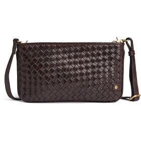 DEPECHE - DARK BROWN SOFYA CLUTCH