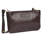 DEPECHE - DARK BROWN SOFYA CLUTCH