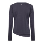 MOS MOSH - SAL NAVY MMAMI O-LS DRAPED TEE
