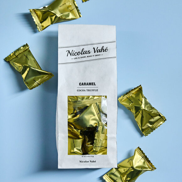 Nicolas Vahe - Cocoa truffle, Caramel, 110 g Nicolas Vahe - Cocoa truffle, Caramel, 110 g