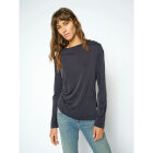 MOS MOSH - SAL NAVY MMAMI O-LS DRAPED TEE