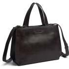 DEPECHE - DARK BROWN SOFYA HANDBAG