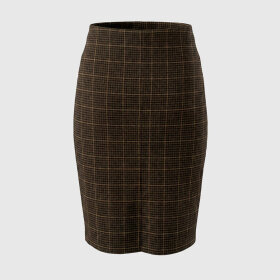 WITHBLACK - BROWN CHECK WBLBEATRIX MIDI SK