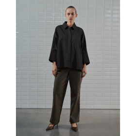WITHBLACK - BLACK WBLMADISON BATSLEEVE SH