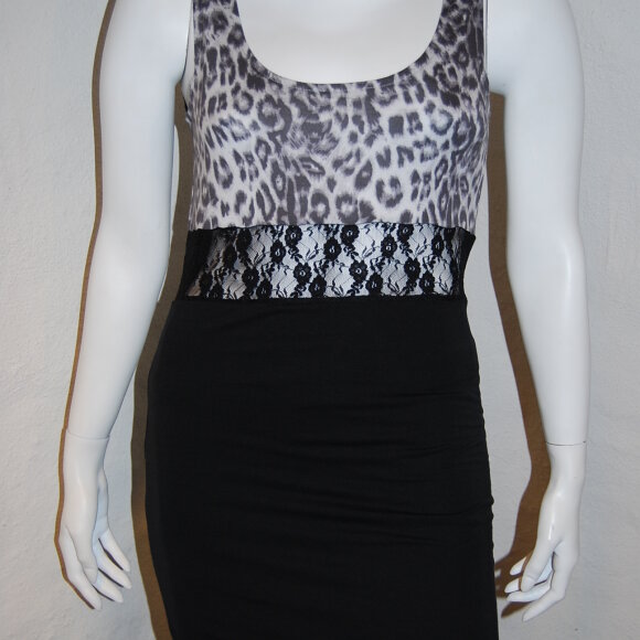 JUST FEMALE - KJOLE MED LEOPARD