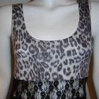 JUST FEMALE - KJOLE MED LEOPARD