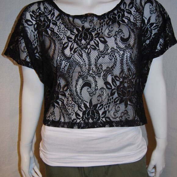 JUST FEMALE - KORT BLONDE TOP