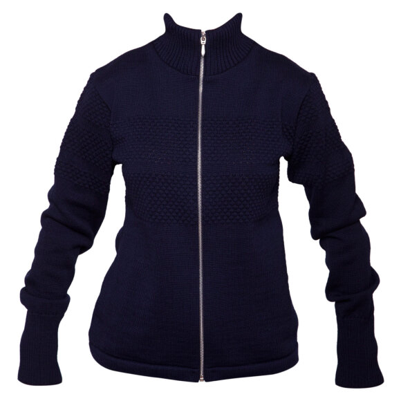 MADS NØRGAARD - NAVY CARDIGAN M. LYNLÅS