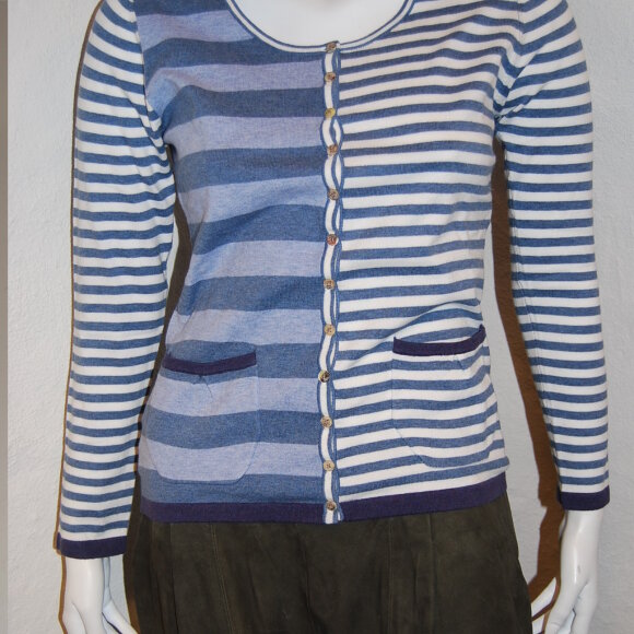 MANSTED - STRIBET CARDIGAN