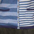 MANSTED - STRIBET CARDIGAN