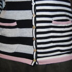 MANSTED - STRIBET CARDIGAN