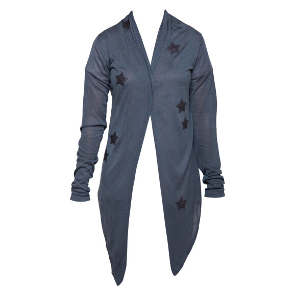 SAINT TROPEZ - CARDIGAN MED STJERNER