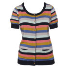 MULTISTRIBET CARDIGAN
