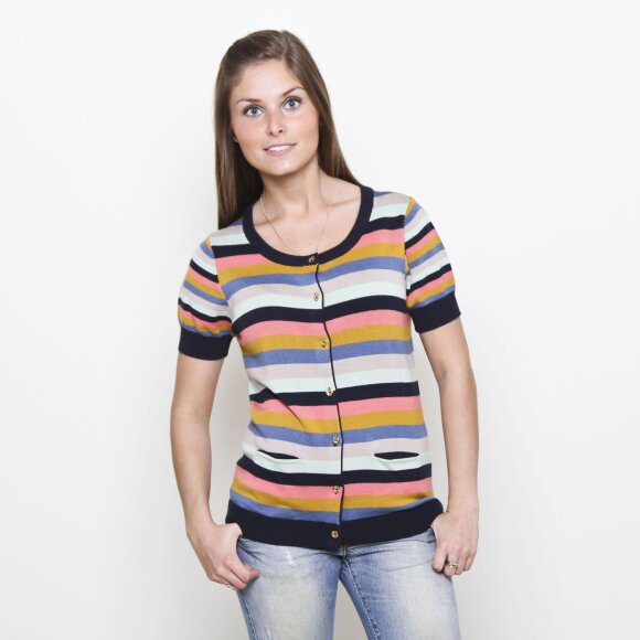 MULTISTRIBET CARDIGAN