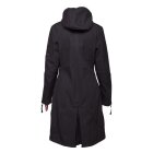 ILSE JACOBSEN - RAIN06-SORT  SOFTSHELL FRAKKE