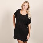 SAMSØE SAMSØE - SORT T-SHIRT KJOLE