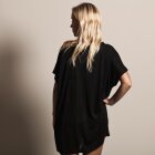 SAMSØE SAMSØE - SORT T-SHIRT KJOLE