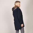 SAMSØE SAMSØE - BLÅ ANORAK M. HÆTTE