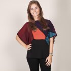 JUST FEMALE - MULTI FARVET TOP JUST FEMALE