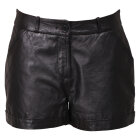 SECOND FEMALE-LEATHER SHORTS-SORTE SKIND SHORTS