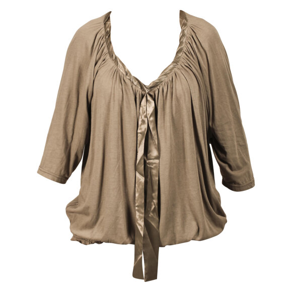SAINT TROPEZ - SAINT TROPEZ-BLUSE M. SLØJFE
