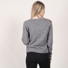 GRÅ STRIK CARDIGAN