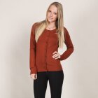 SAMSØE SAMSØE - RUSTFARVET SØMANDS CARDIGAN